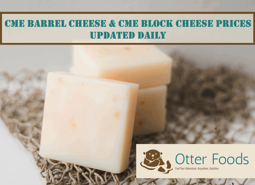 CME Barrel Cheese and CME Block Cheese Prices Updated Daily